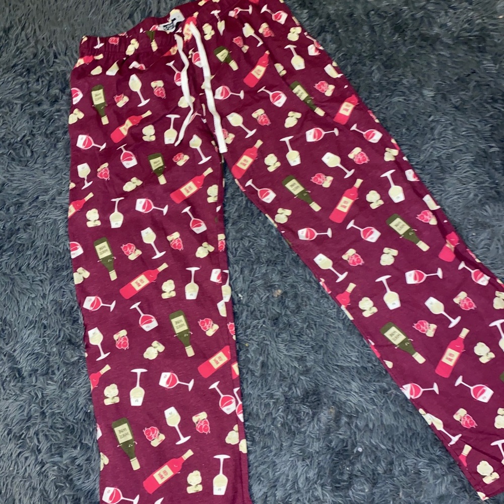 Wine pajama pants 🍷
